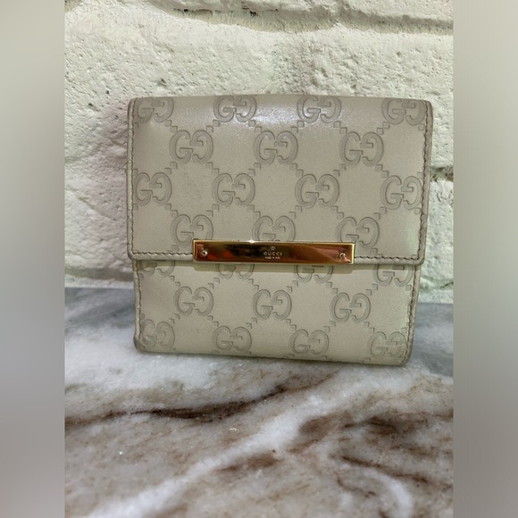 Gucci Abbey Hobo Bag & Matching Wallet (Cream) - Picture 4 of 8